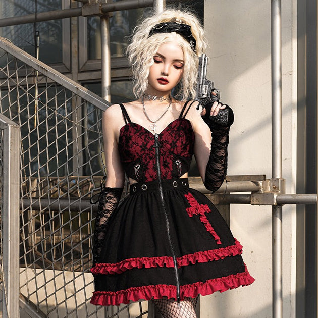 Dark Punk Lolita Dress