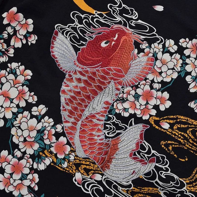 Fearless Tiger Embroidery Sweatshirt – Koisea