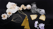 Japanese Ceremony Orchid Hair Accessories Set 