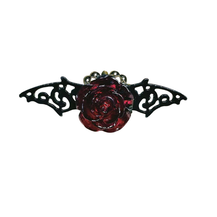 Gothic Vampire Rose Ring