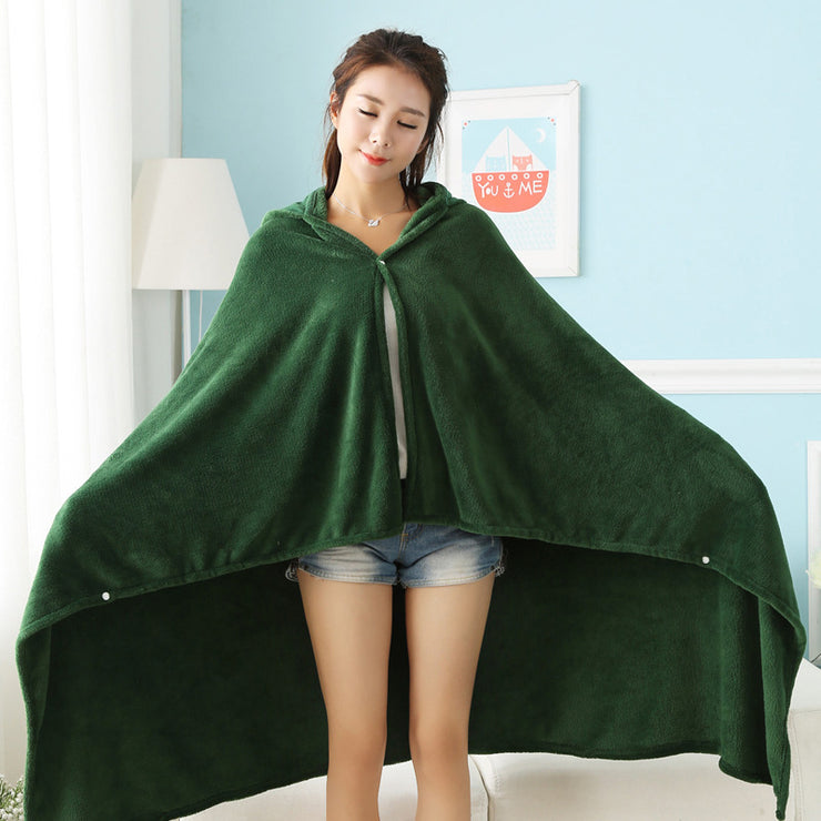 AOT Survey Corps Hooded Blanket