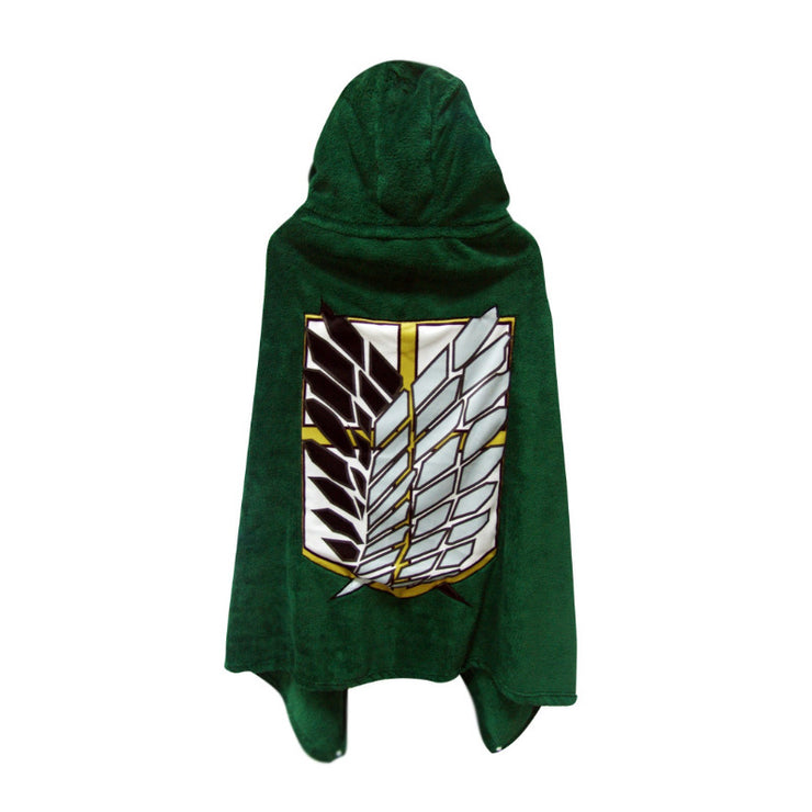 AOT Survey Corps Hooded Blanket