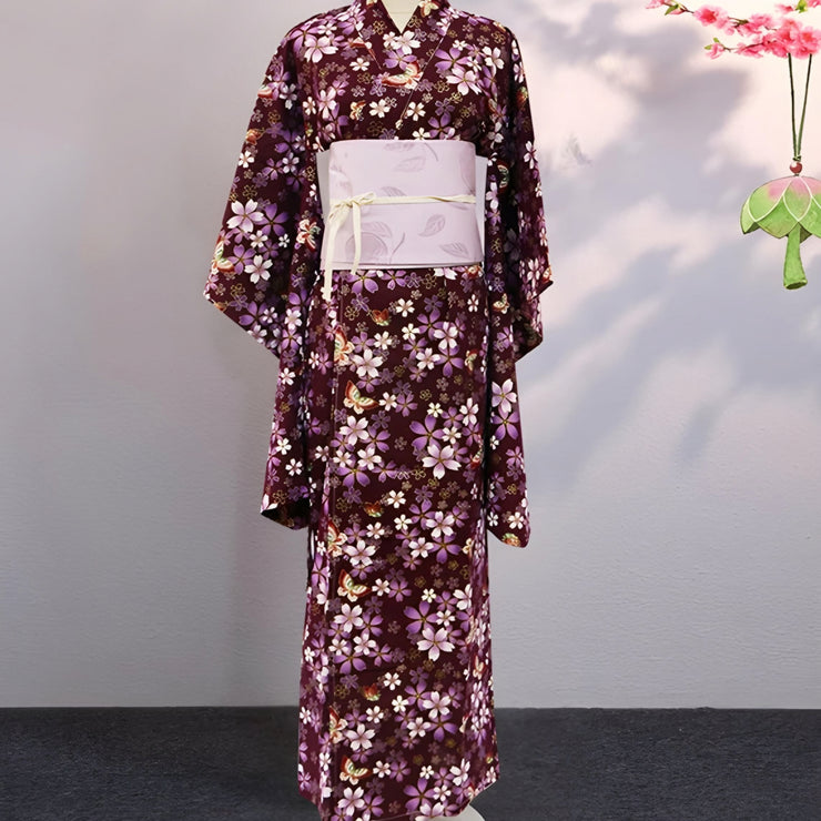 Sakura and Butterfly Festival Women Yukata