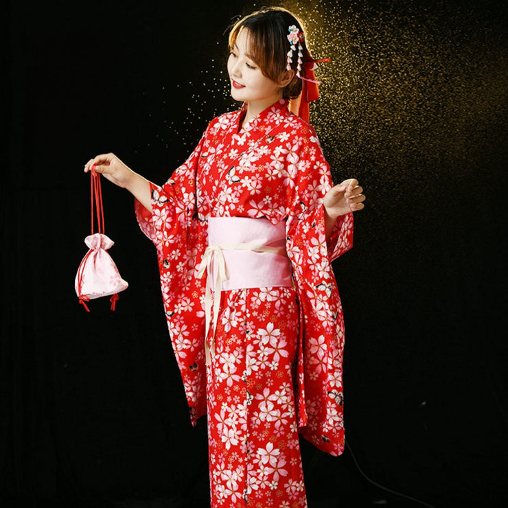 Sakura and Butterfly Festival Women Yukata