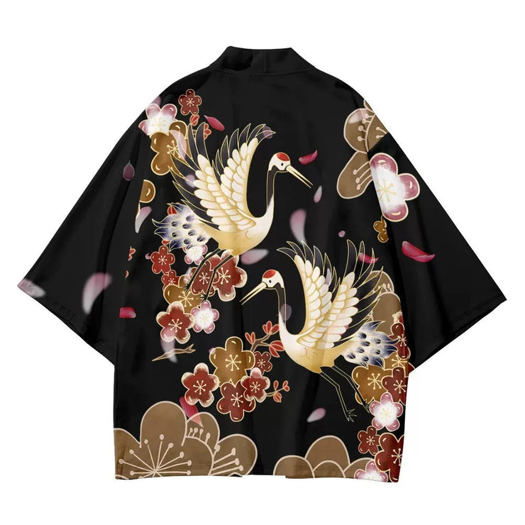 Sakura & Crane Kimono Cardigan | Foxtume