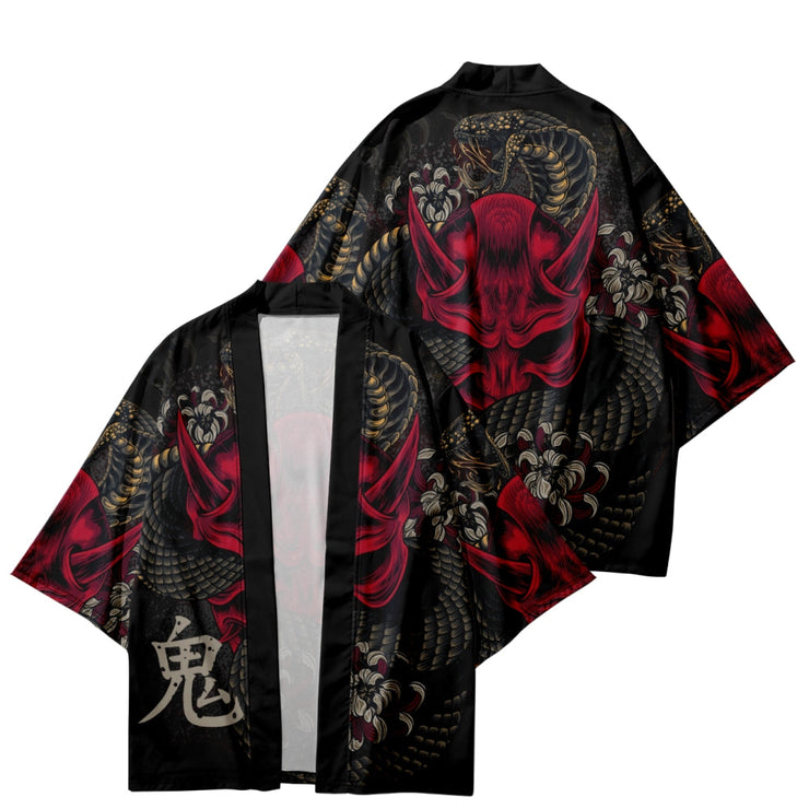 Crimson Oni Nimbus Kimono Cardigan