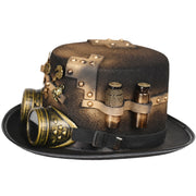 Steampunk Vintage Gear Top Hat