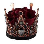 Baroque Gothic Rose Crown Hair Clip