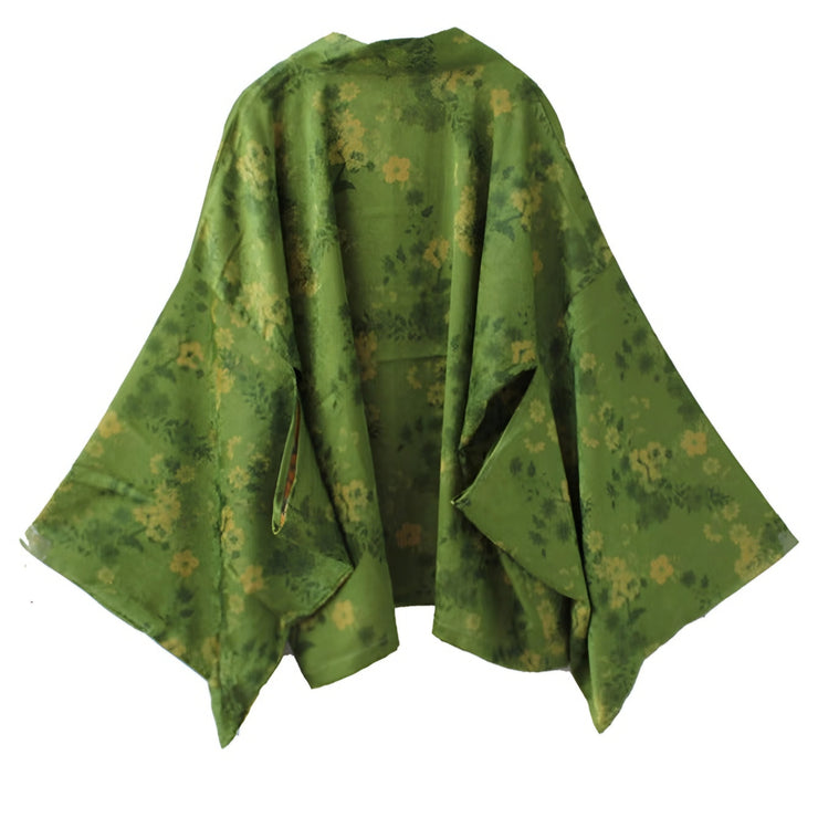 Royal Green Traditional Women Haori