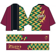 Demon Hunter Kimono Shirt & Scarf Set