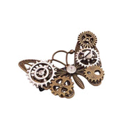 Steampunk Butterfly Gear Hairclip