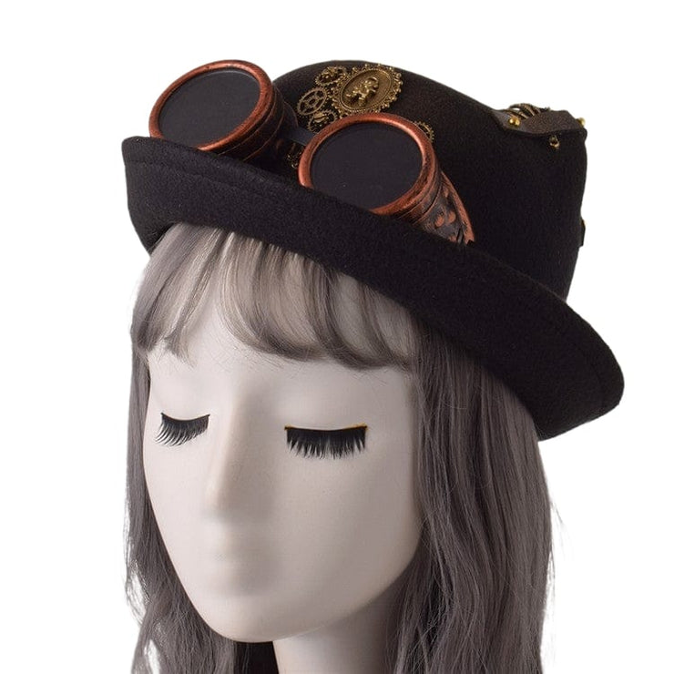 Steampunk Cat Ears Top Hat