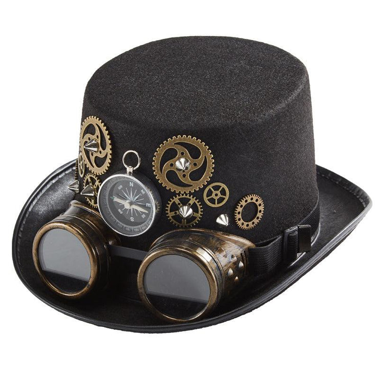 Steampunk Compass Gear Hat