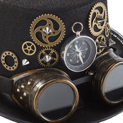 Steampunk Compass Gear Hat