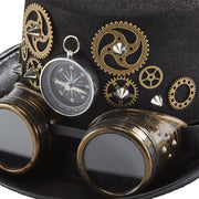 Steampunk Compass Gear Hat