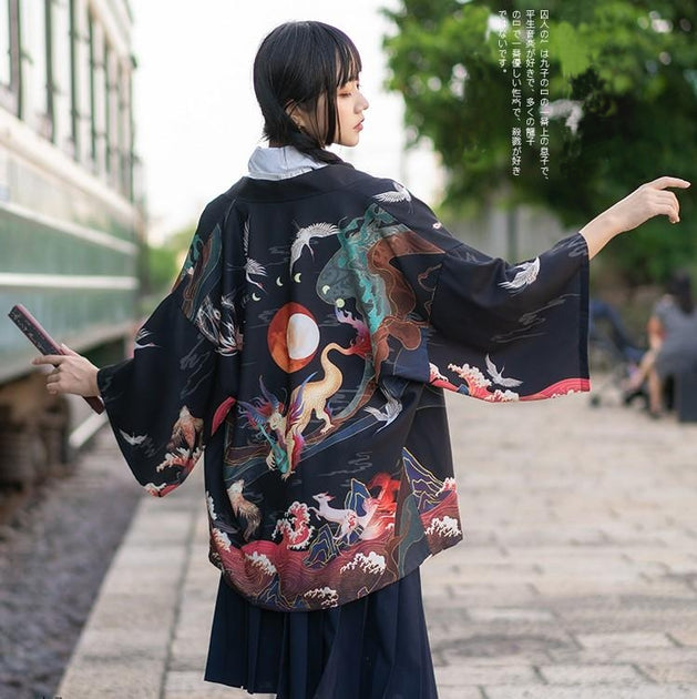 Legendary Creatures Kimono Cardigan | Foxtume