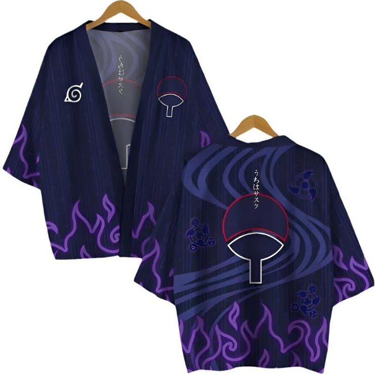 Purple Kimono Cardigan