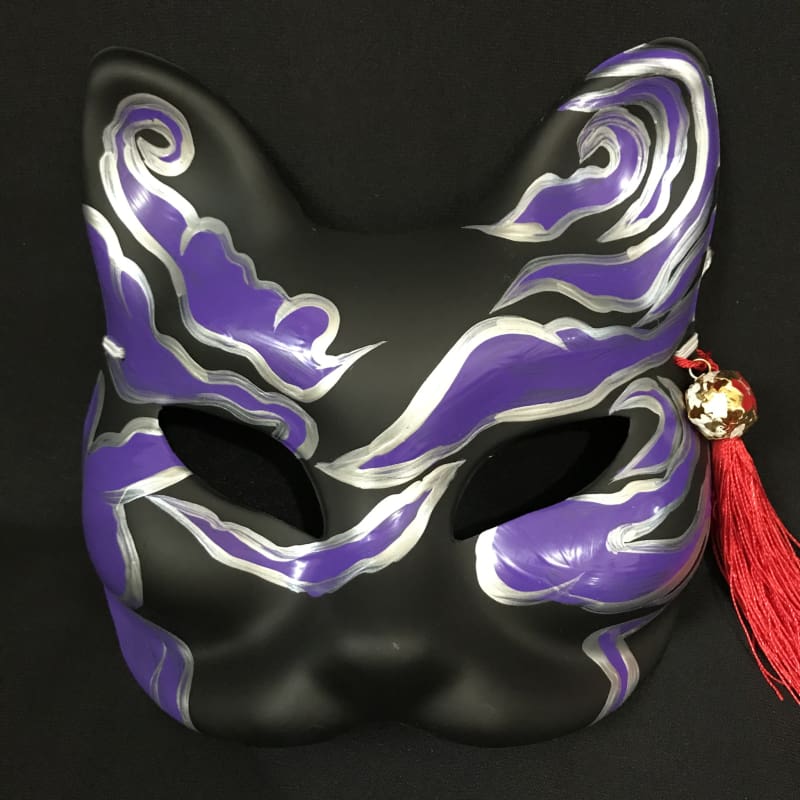 Kitsune mask half face kitsune mask - the jades foxtume